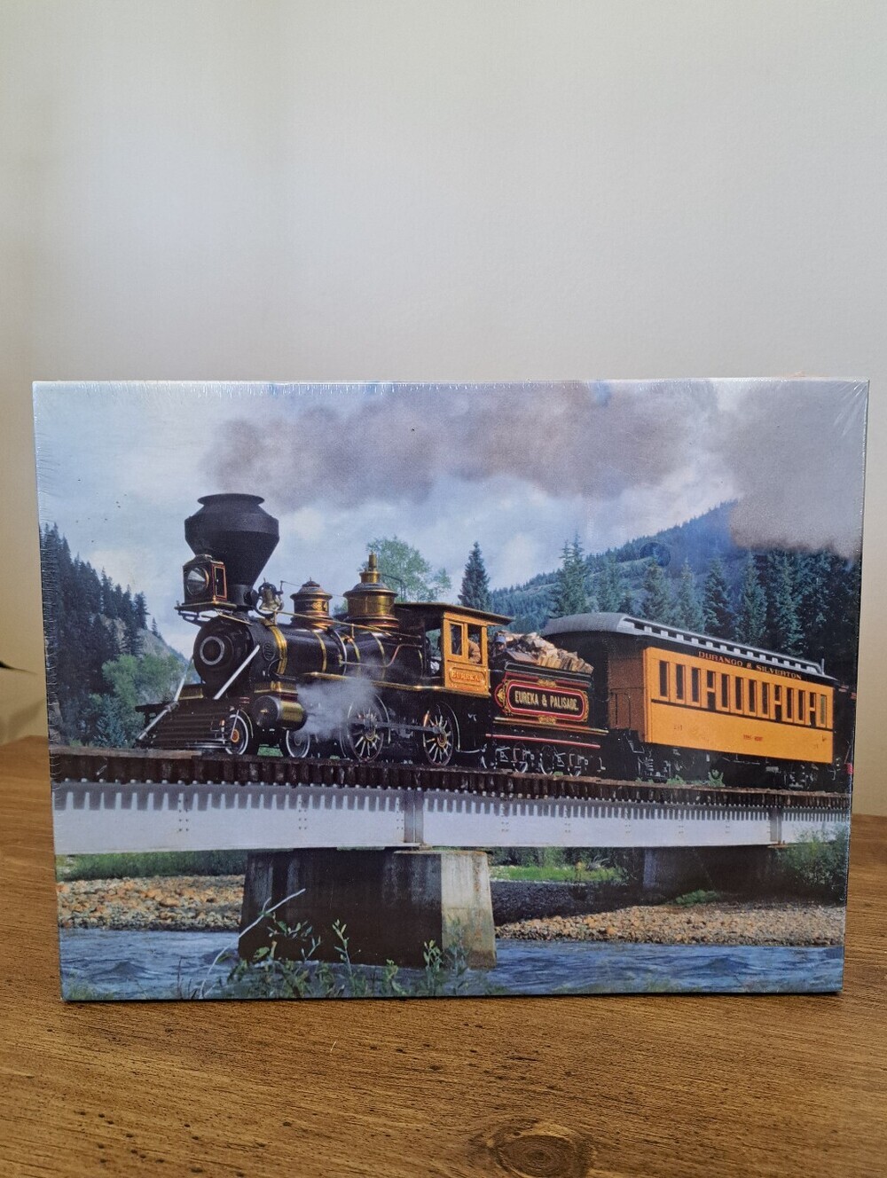 Springbok 500 Piece Jigsaw Puzzle Sealed New In Box Durango Express Train As Is